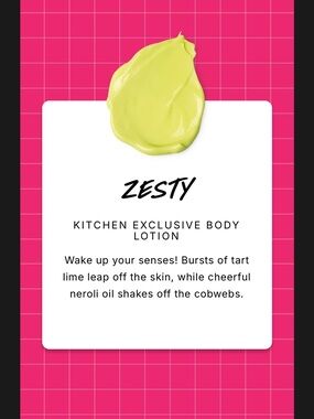Body lotion